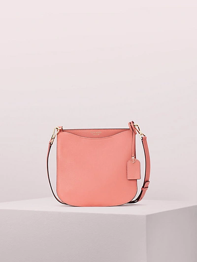 Shop Kate Spade Margaux Large Crossbody In Peachy