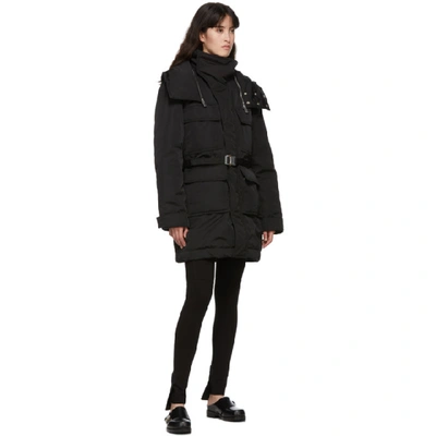 Shop Alyx 1017  9sm Black Fuoripista Parka In Blk0001 Bla