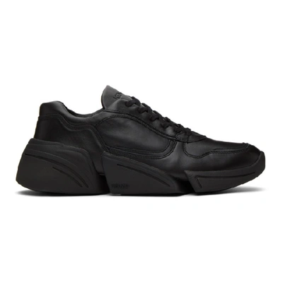 Shop Kenzo Black Kross Sneakers In 99 Black
