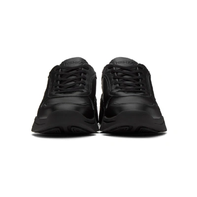 Shop Kenzo Black Kross Sneakers In 99 Black