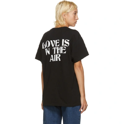 Shop Amiri Black Airplanes T-shirt