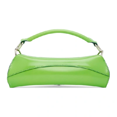 Shop Venczel Green Elan Shoulder Bag In Poisongreen