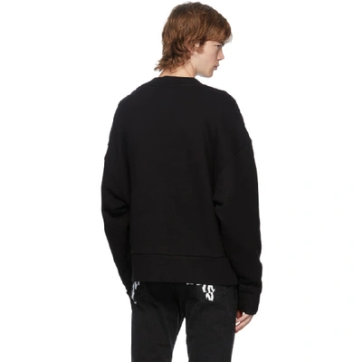 Shop Palm Angels Black Desert Skull Sweatshirt In Black/multi