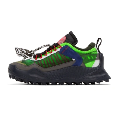 Shop Off-white Green Odsy-1000 Sneakers In 1155 Anthra