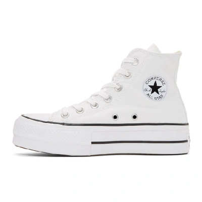 CONVERSE 白色 CHUCK TAYLOR ALL STAR LIFT 高帮运动鞋