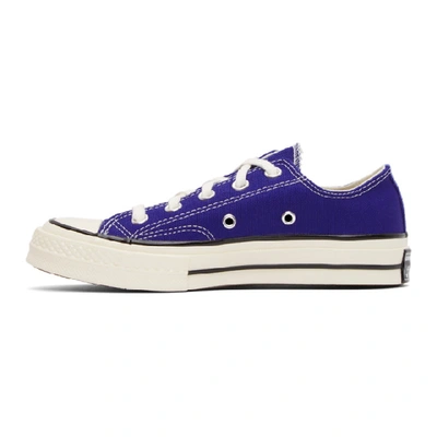 Converse Chuck 70 Purple Canvas Sneakers In Viola | ModeSens