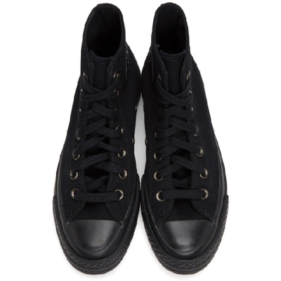 Shop Converse Black Monochrome Chuck 70 High Sneakers In Black/blk