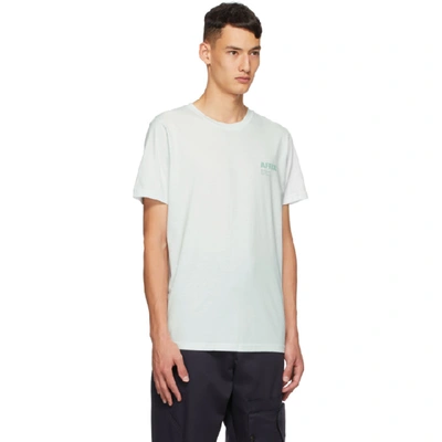 Shop Affix Green Standardized Logo T-shirt In Light Mint