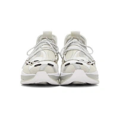 Shop Andersson Bell White Re-made Stewart Sneakers