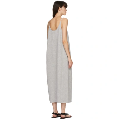 Shop Arch The Ssense Exclusive Grey Knit Tank Dress