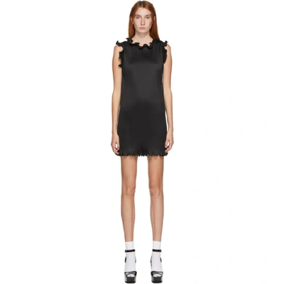 Shop Marc Jacobs Black 'the Pleated' Dress In 001 Black