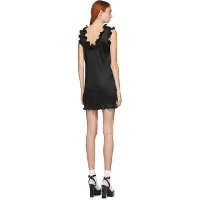 Shop Marc Jacobs Black 'the Pleated' Dress In 001 Black