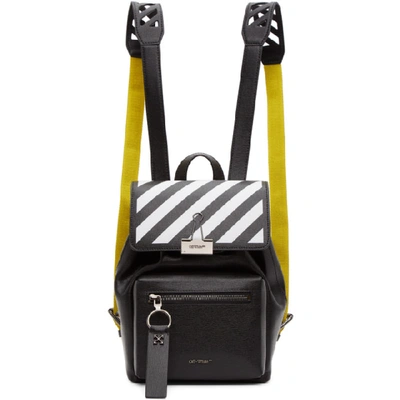 Shop Off-white Black Diag Backpack