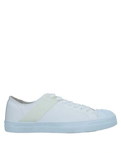 Shop Neil Barrett Sneakers In White