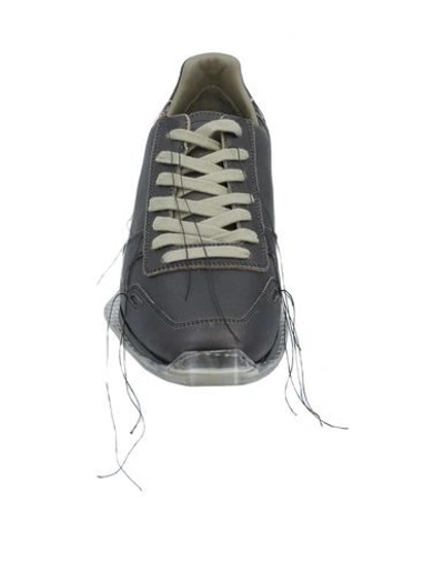 Shop Rick Owens Sneakers In Dark Blue