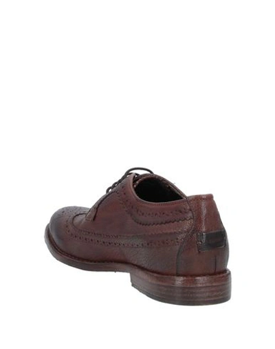 Shop Le Ruemarcel Loafers In Dark Brown
