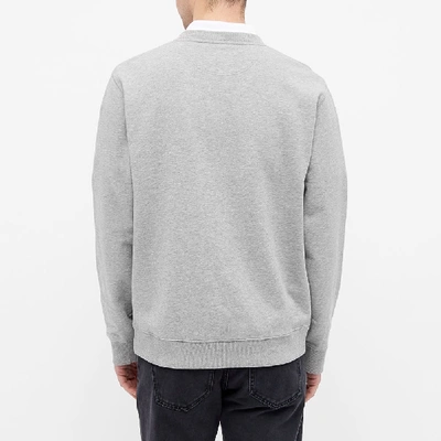 Shop Coach Rexy Embroidered Crew Sweat In Grey