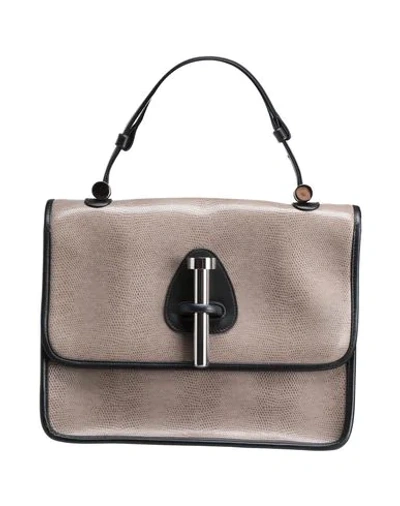 Shop Rodo Handbags In Dove Grey