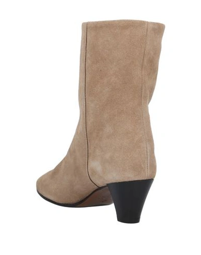 Shop Marc Ellis Ankle Boots In Sand