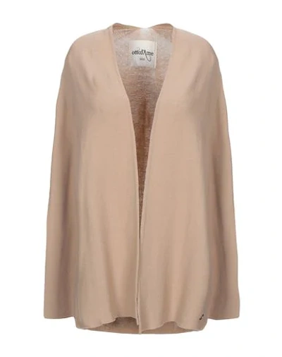 Shop Ottod'ame Cardigans In Sand
