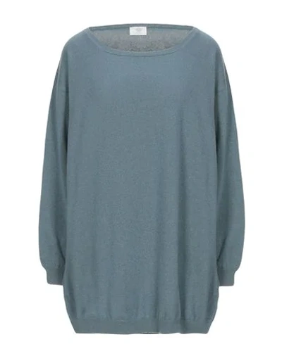 Shop Alyki Sweaters In Pastel Blue