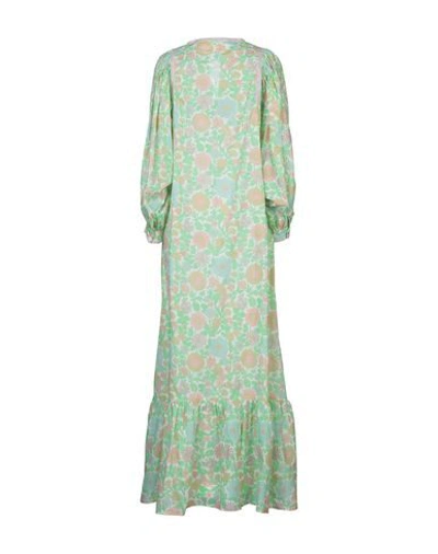 Shop Manoush Long Dresses In Light Green
