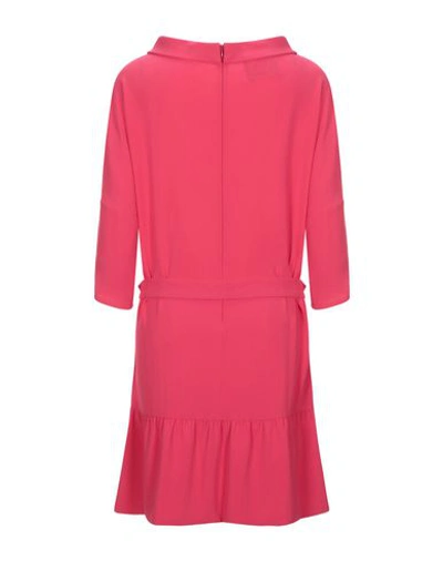 Boutique Moschino Short Dresses In Pink