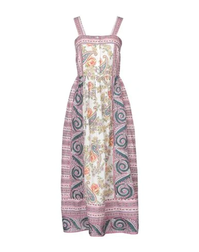 Shop Antik Batik Long Dress In Lilac