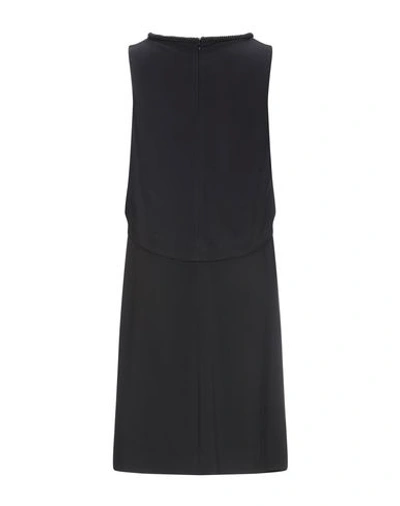 Shop Clips Knee-length Dress In Black