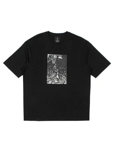 Pre-owned Jordan  X Union Reverse Dunk T-shirt Black