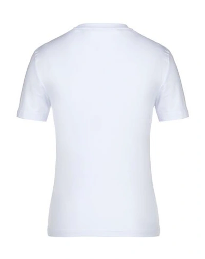 Shop Love Moschino T-shirts In White