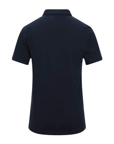 Shop Michael Kors Mens Polo Shirts In Dark Blue