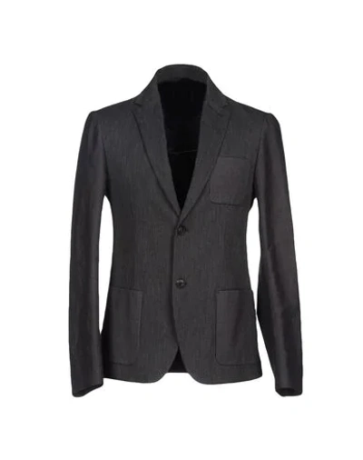 Shop Mauro Grifoni Suit Jackets In Lead