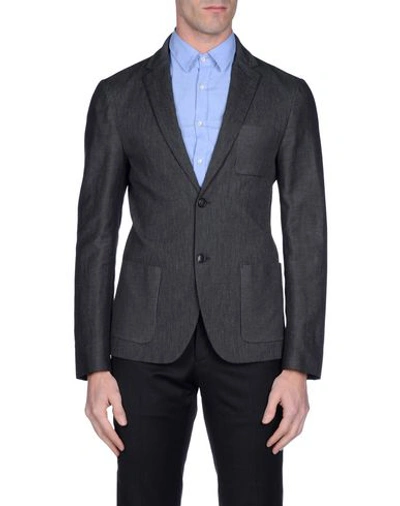 Shop Mauro Grifoni Suit Jackets In Lead