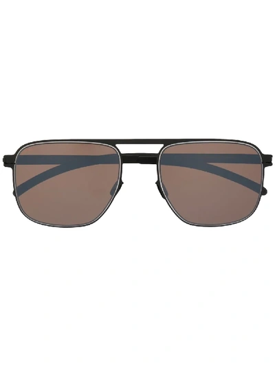 Mykita Eli Square-frame Sunglasses In Black