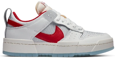 Pre-owned Nike Dunk Low Disrupt Gym Red (women's) In Summit White/gym Red-summit White