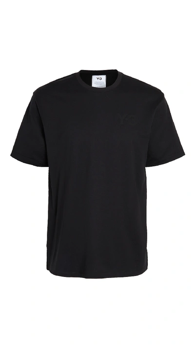 Shop Y-3 Logo T-shirt In Black