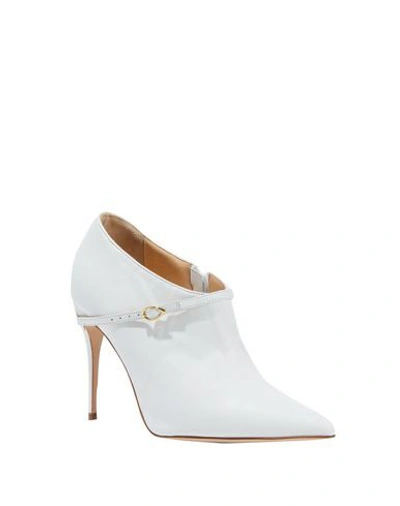 Shop Jennifer Chamandi Ankle Boots In White
