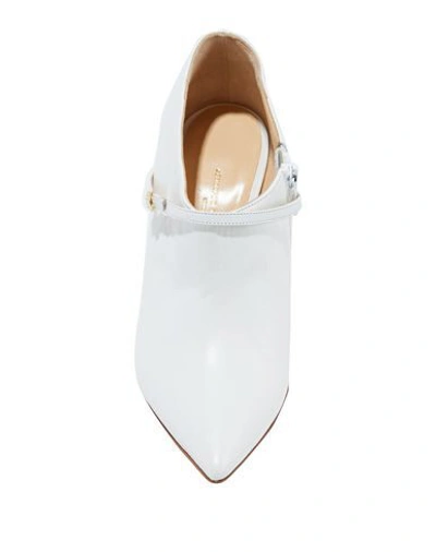 Shop Jennifer Chamandi Ankle Boots In White