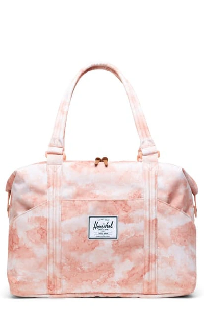 Shop Herschel Supply Co Strand Duffle Bag In Pastel Cloud Papaya