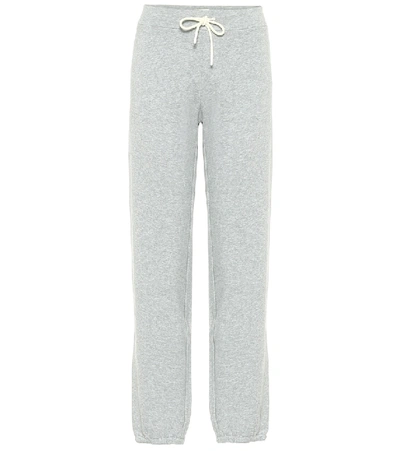 Shop Tory Sport Cotton-blend Sweatpants In Grey