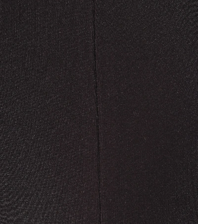 Shop Tibi High-rise Slim Fit Pants In Black