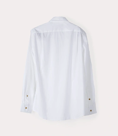 Shop Vivienne Westwood Two Button Krall Shirt In White