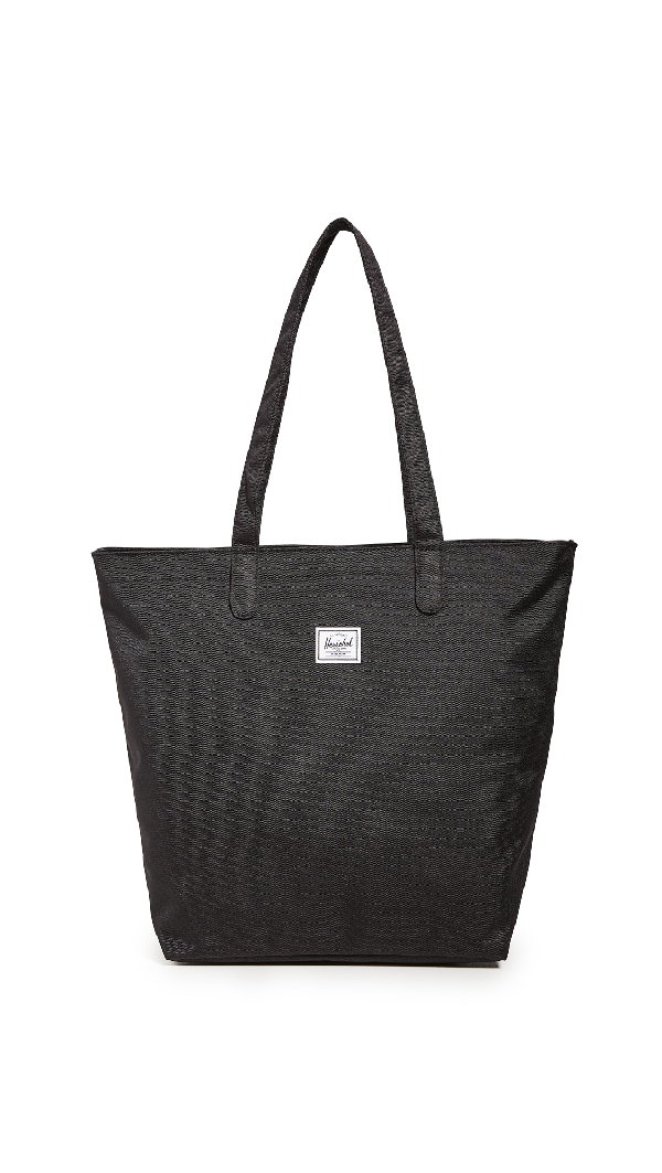 herschel mica black shopper tote bag