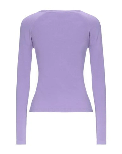 Shop Patrizia Pepe Sweaters In Light Purple