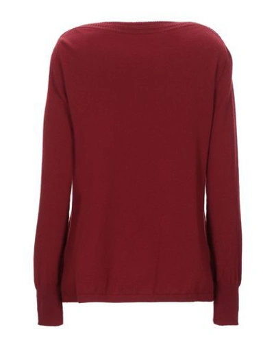 Ballantyne Cashmere Blend In Garnet