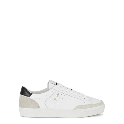 Shop Re/done 90s Skate White Leather Sneakers