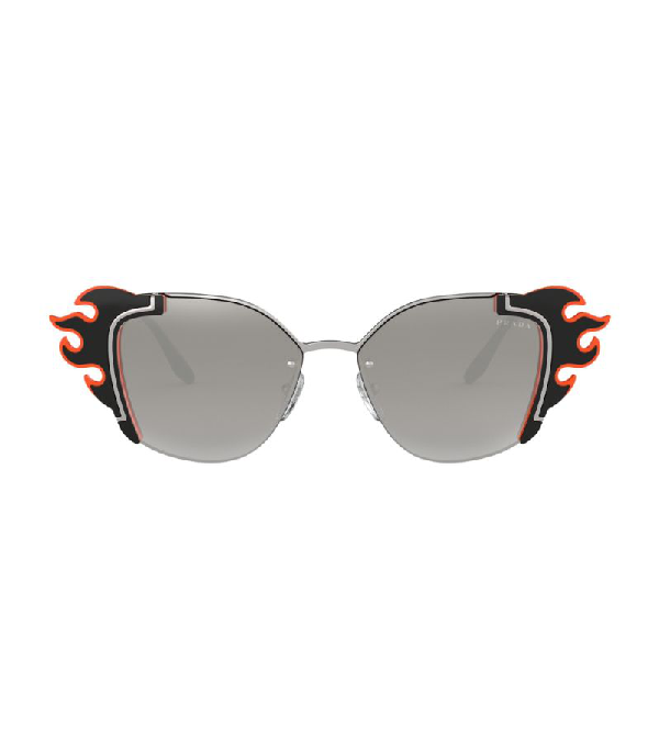 prada flame glasses