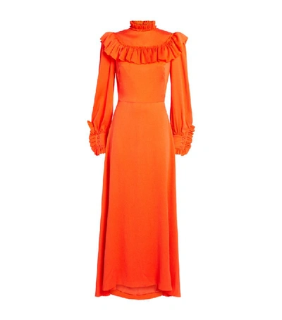 Shop The Vampire's Wife Silk Firefly Maxi Dress