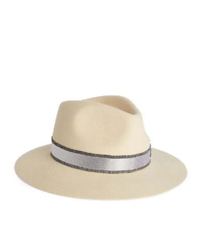 Shop Maison Michel Rico Felt Fedora